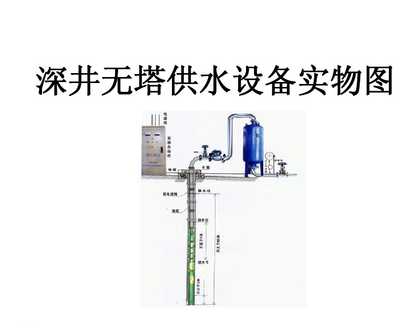 南安市井泵无塔式供水设备